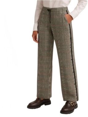 Me + Em Plaid Wide Leg Pants